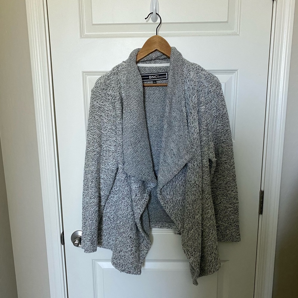 BNCI by Blanc Noir Cardigan - Grey (XL)